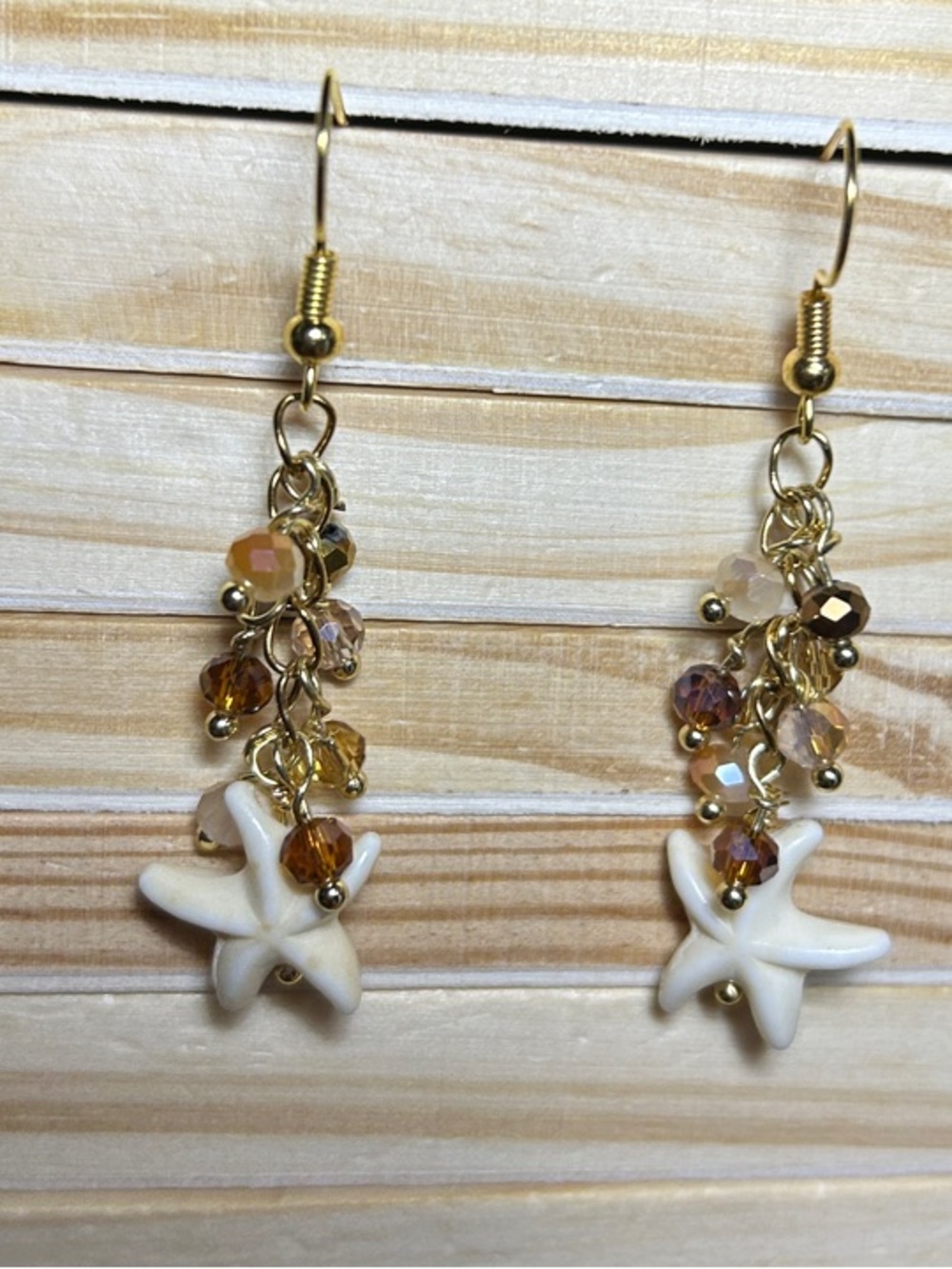 3/$25 Starfish Dangle Earrings